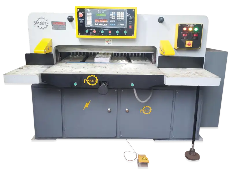 Hydraulic Programmable Fully Automatic Paper Cutting Machine